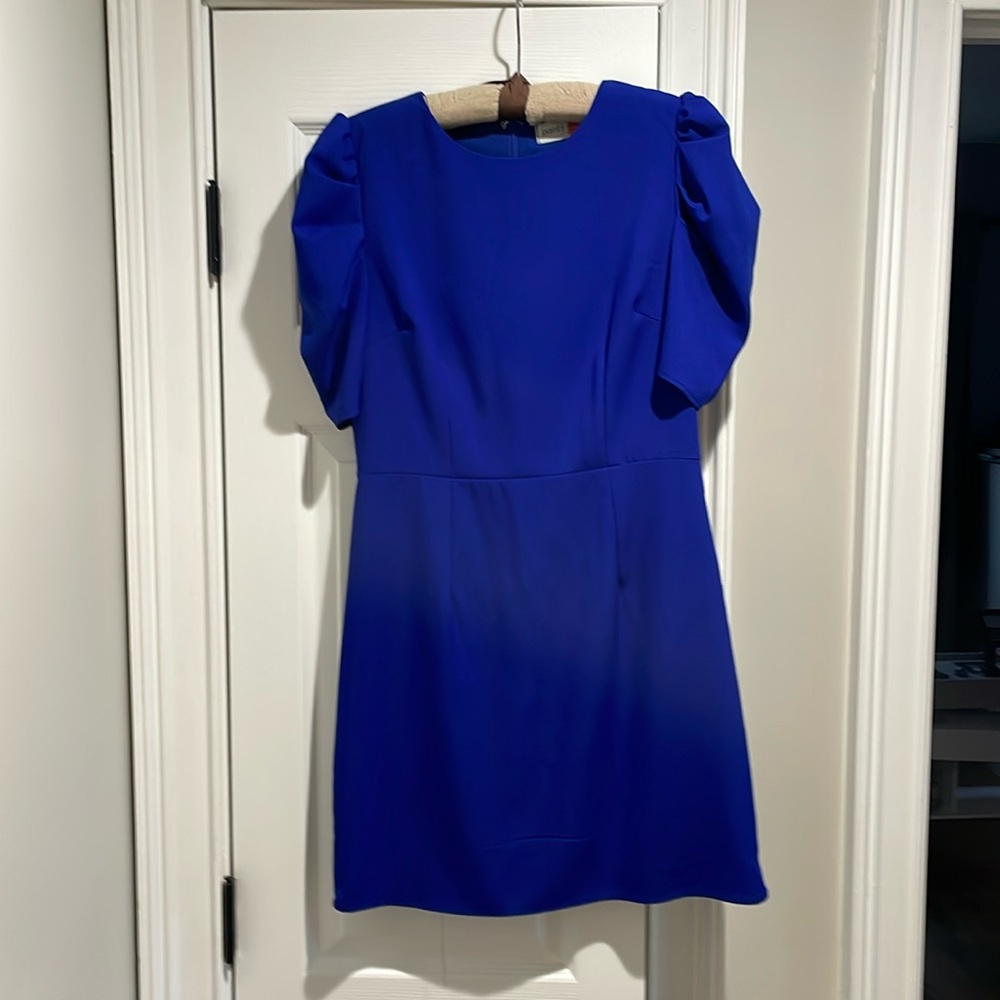 Royal blue dress